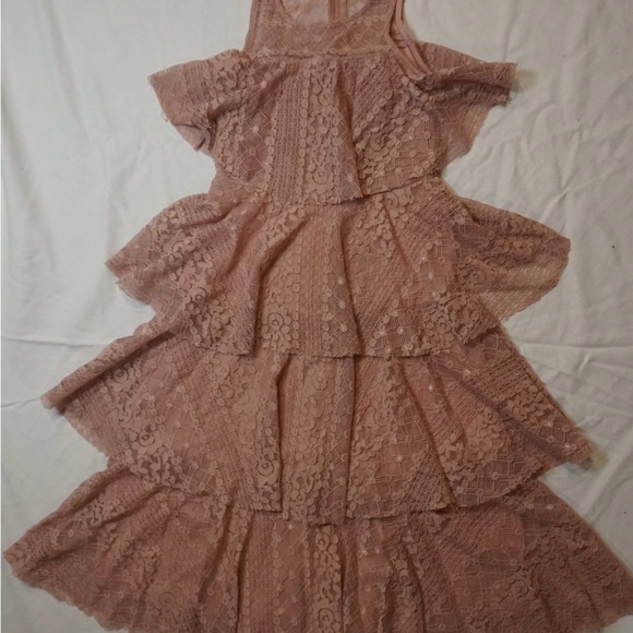 Beautiful Lace ruffled dress for kids - Picture 6 of 7